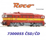 7300055 Roco Dieselová lokomotiva  754 067-7  "Brejlovec", ČSD/CD