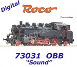73031 Roco Steam locomotive Class 86 of the OBB - Sound