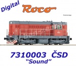 7310003 Roco Dieselová lokomotiva T 466 2050, ČSD - Zvuk