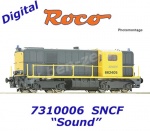 7310006 Roco Dieselová lokomotiva  BB 62405, SNCF - Zvuk