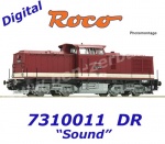 7310011 Roco Dieselová lokomotiva 112 294-4, DR - Zvuk
