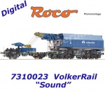 7310023 Roco Otočný železniční jeřáb digitálně ovládaný, VolkerRail - Zvuk