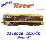 7310026 Roco Diesel locomotive 752 068 of the CSD/ČD - Sound