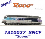7310027 Roco Dieselová lokomotiva CC 72130, SNCF - Zvuk