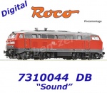 7310044 Roco Dieselová lokomotiva 218 435,  DB - Zvuk