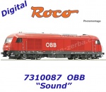 7310087 Roco Diesel locomotive 2016 015 of the OBB - Sound