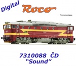 7310088 Roco Dieselová lokomotiva  753 211-2, ČD - Zvuk