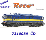 7310089 Roco Dieselová lokomotiva  754 047-9, ČD - Zvuk