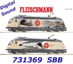 731369 Fleischmann N Elektrická lokomotiva řady Re 460  “175 let železnic ve Švýcarsku”, SBB - Zvuk
