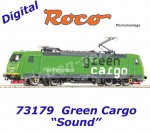 73179 Roco Elektrická lokomotiva Br 5404,  Green Cargo - Zvuk
