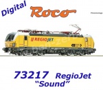 73217 Roco Elektrická lokomotiva řady 193 Vectron "Regiojet" CZ - zvuk