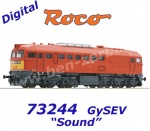 73244 Roco Diesel locomotive Class M62 of the GYSEV - Sound
