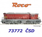 73772 Roco Diesel locomotive Class T 669.0 of the CSD