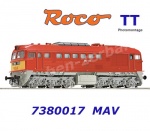 7380017 Roco TT Dieselová lokomotiva M62 129, MAV