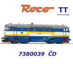 7380039 Roco TT Diesel Locomotive Class 751 "Bardotka" of the CD Limited Edition
