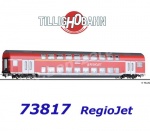 73817 Tillig Osobní dvoupodlažní vůz 1./2. třídy řady DABz755,  Regiojet