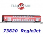 73820 Tillig Double-deck Passenger Coach 2nd Class Type DBz750 , of the RegioJet