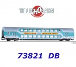 73821 Tillig Dvoupodlažní osobní vůz 2. třídy DBz751, DB