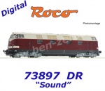 73897 Roco Diesel Locomotive Class 118, of the DR - Zvuk