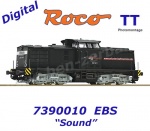 7390010 Roco TT Dieselová lokomotiva  202 597, EBS - Zvuk