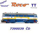 7390039 Roco TT Diesel Locomotive Class 751 "Bardotka" of the CD Lim. Edition - Sound