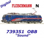 739351 Fleischmann N Electric Locomotive Class 1293 "Nightjet" of the ÖBB - Sound