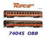74045 Roco  Set č.3 - 2 vozy EC 60 "Maria Theresia", OBB
