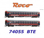 74055 Roco Set 2 lehátkových vozů řady Bcm, BTE