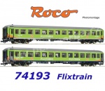 74193 Roco Set 2 osobních vozů Flixtrain
