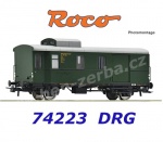 74223 Roco Zavazadlový vůz nákladního vlaku řady Pwgs 41, DRG