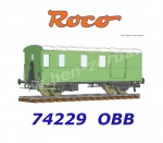 74229 Roco Goods train bagagge wagon type Diho of the OBB
