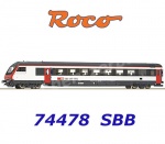 74478 Roco Řídící vůz 2. třídy pro vlaky EW-IV push-pull, SBB