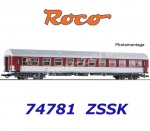 74781 Roco Rychlíkový vůz 2. třídy Y/B-70, typ B, ZSSK