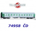 74958 Tillig Passenger Car 2nd Class Type B 250 typ Y, of the CD