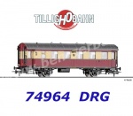 74964 Tillig Trailer car 3rd  Class Type  Cv-33 of the DRG