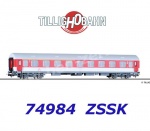 74984 Tillig 2nd class passenger coach, type Y/B70, of the ZSSK