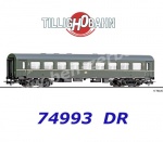 74993 Tillig 2nd class passenger coach B4gmle of the DR