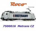 7500016 Roco Elektrická lokomotiva 386 012-9 Metrans CZ