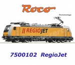 7500102 Roco Elektrická lokomotiva řady 386 204  "Regiojet" CZ
