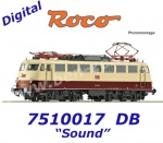 7510017 Roco Elektrická lokomotiva 110 504, DB - Zvuk