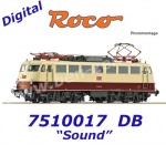 7510017 Roco Elektrická lokomotiva 110 504, DB - Zvuk