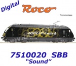 7510020 Roco Elektrická lokomotiva Re 460 072 “Locarno",  SBB - Zvuk