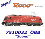 7510032 Roco  Electric locomotive 216 227 Taurus of the OBB - Sound