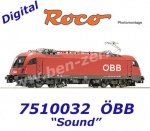 7510032 Roco Elektrická lolkomotiva 216 227 Taurus, OBB - Zvuk