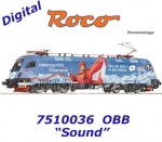 7510036 Roco Electric locomotive 1116 233 “Winter im SalzburgerLand”, ÖBB - Sound