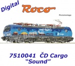7510041 Roco Electric locomotive 383 006 of CD Cargo - Sound