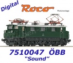 7510047 Roco  Electric locomotive 1670.02 of the OBB - Sound