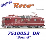 7510052 Roco Elektrická lokomotiva 180 004, DR - Zvuk