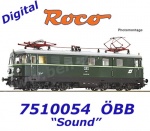 7510054 Roco Elektrická lolkomotiva  1046.06 , OBB - Zvuk