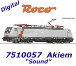 7510057 Roco Elektrická lokomotiva 189 112,  Akiem - Zvuk